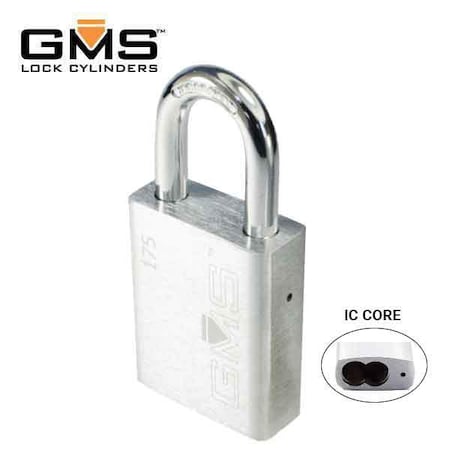 GMS GMS: Large format IC padlock, 2 wide, 2 shackle, less cylinder GMS-LFICP2002